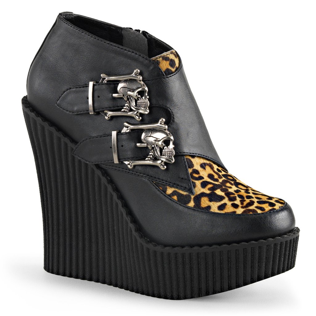 Creepers Demonia Creeper 306 Damske - Čierne | SK-929815